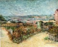 Jardins potagers à Montmartre Vincent van Gogh